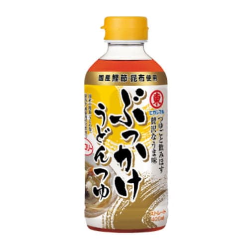 ヒガシマル ぶっかけうどんつゆ 400ml