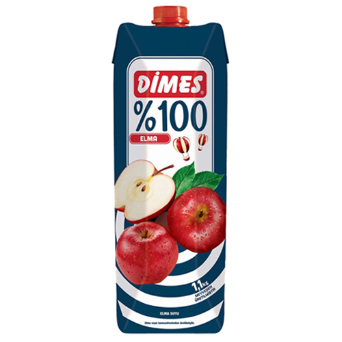 ディメス アップルジュース 果汁100％ 濃縮還元 1L