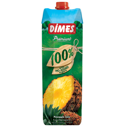 ディメス パインアップルジュース 果汁100％ 濃縮還元 1L