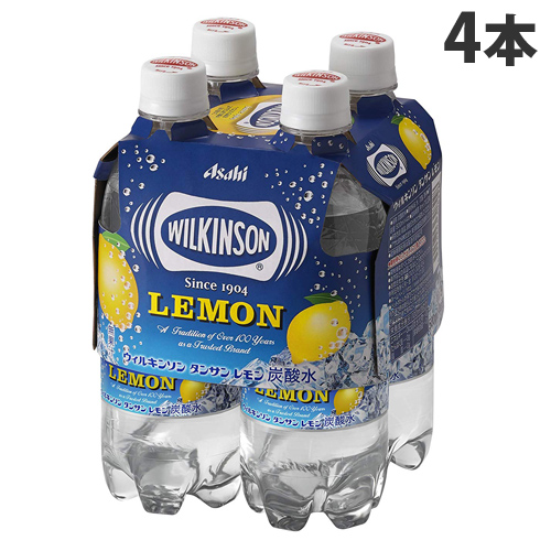 アサヒ飲料 ウィルキンソンタンサン レモン マルチパック 500ml×4本