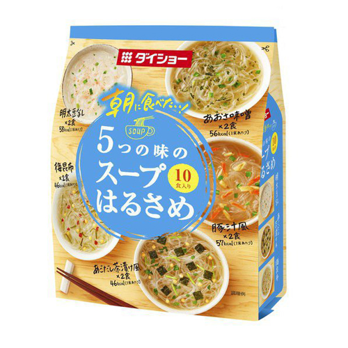 ダイショー 朝に食べたい 5つの味のスープはるさめ 152.8g: 食品・飲料