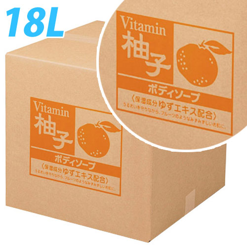 熊野油脂 柚子 ボディソープ 詰替用 コック入り 18L