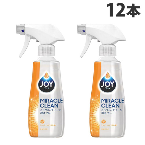 P G ジョイ ミラクル クリーン泡スプレー フレッシュシトラスの香り 本体 300ml 12本 日用品 生活雑貨 オフィス 現場用品の通販キラット Kilat