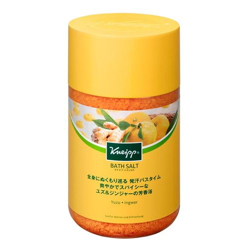 クナイプジャパン 入浴剤 クナイプ(KNEIPP) バスソルト ユズ＆ジンジャーの香り 850g