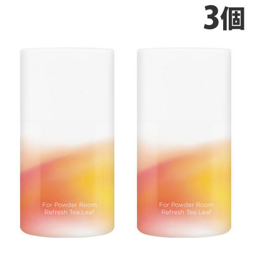 エステー 消臭力 業務用 リキッドタイプ トイレ用 For Powder Room リフレッシュティーリーフ 400ml×3個