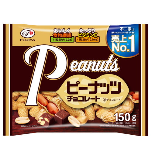 不二家 ピーナッツチョコレート 150g