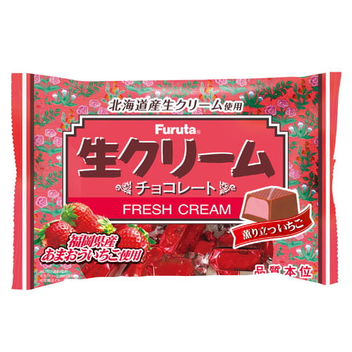 フルタ 生クリームチョコ 薫り立ついちご 124g