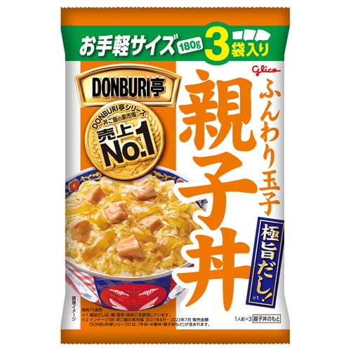 グリコ DONBURI亭 親子丼 3食パック