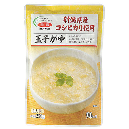 全国農協食品 新潟県産コシヒカリ使用 玉子がゆ 250g