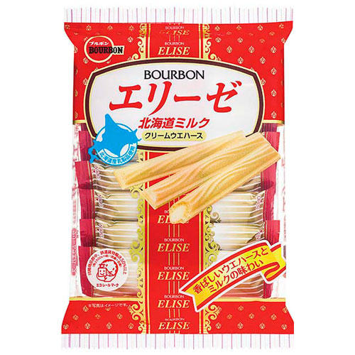 ブルボン エリーゼ 北海道ミルク 16本入