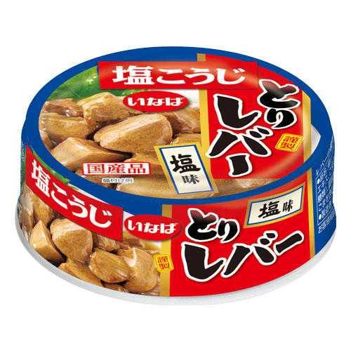 いなば食品 とりレバー 塩味 65g