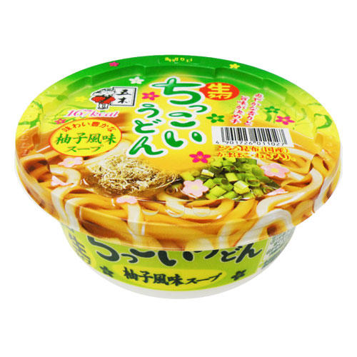 五木食品 ちっこいうどん 柚子風味 109g