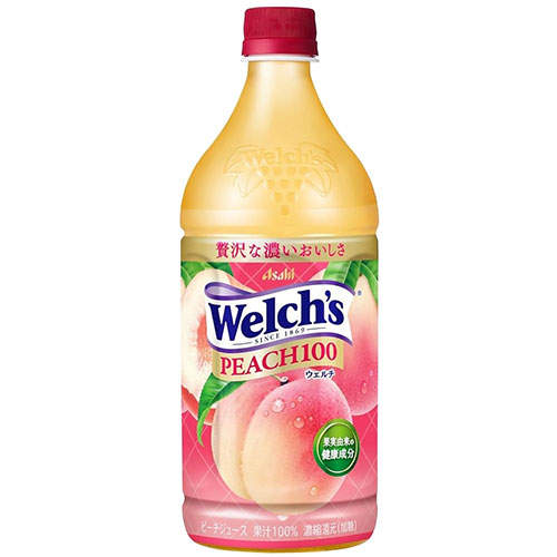 アサヒ飲料 カルピス ウェルチ ピーチ100 800ml