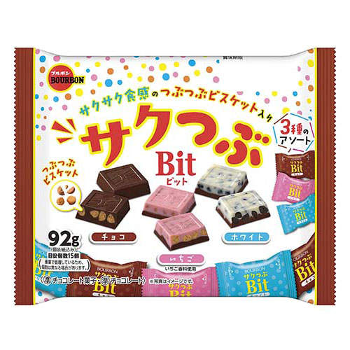 ブルボン サクつぶビット 92g