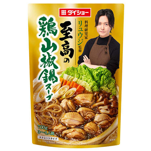 ダイショー リュウジ監修 至高の鶏山椒鍋スープ 700g