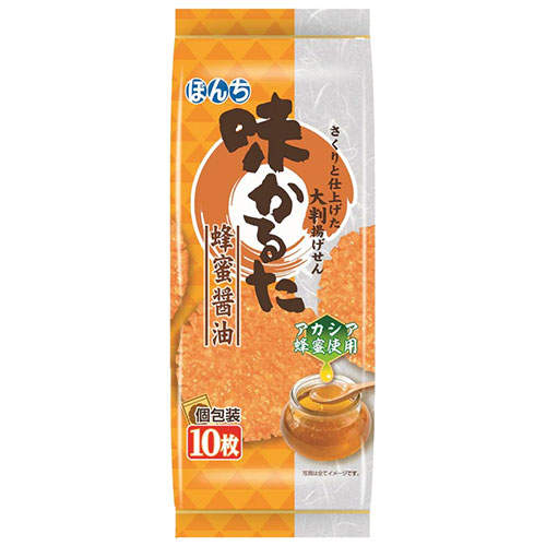 味かるた ぼんち 蜂蜜醤油 10枚入