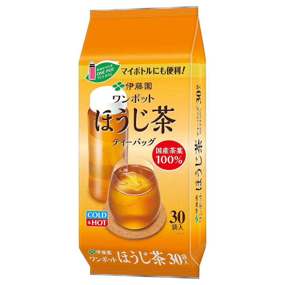 伊藤園 ワンポット エコティーバッグ ほうじ茶 30袋入