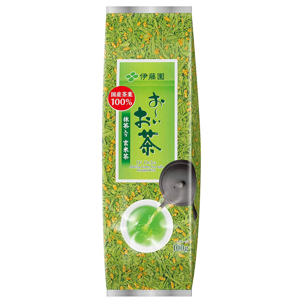 伊藤園 お～いお茶 抹茶入り玄米茶 100g