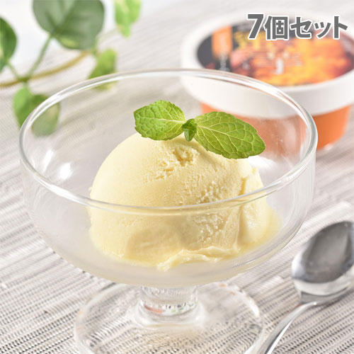 カウベル 北海道生乳 種子島産安納芋使用 蜜芋アイスクリーム 65ml×7個入【他商品と同時購入不可】