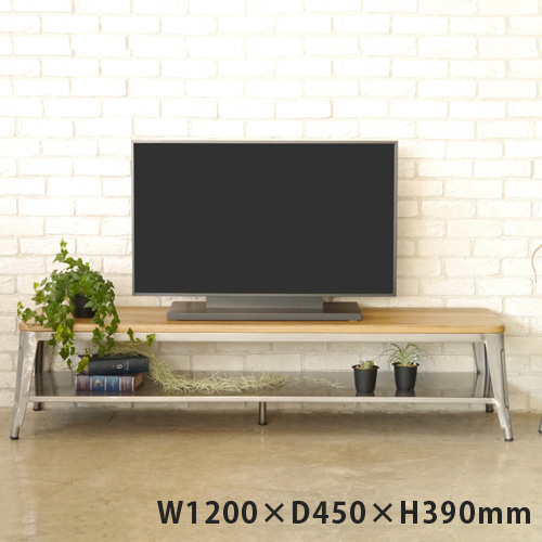 GART SERIES 1281 テレビボード クリア W1200×D450×H390mm