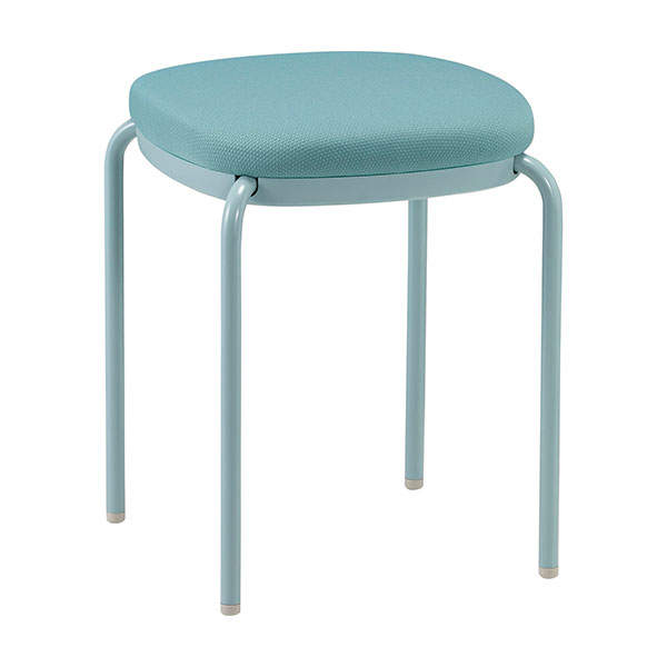 サンケイ スツール 4本脚 ワントーン スタッキング可 セージ M-102-PST-SJ