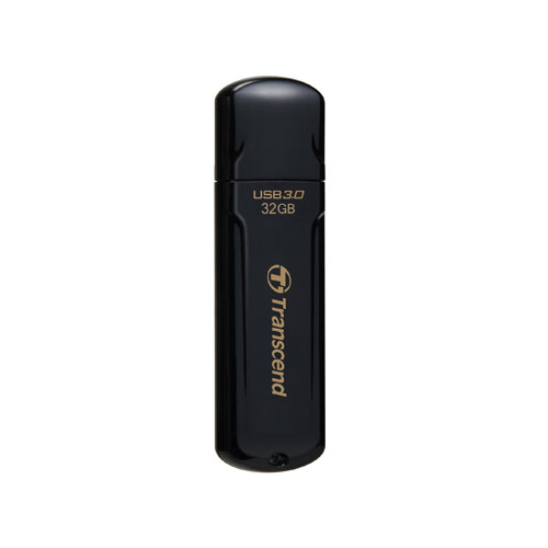 トランセンド USBフラッシュメモリ USBメモリ USB 3.1 Gen 1 32GB キャップ式 ブラック TS32GJF700
