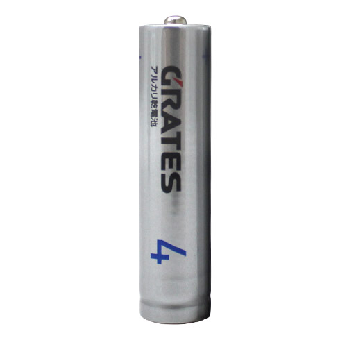 M&M アルカリ乾電池 GRATES 単4形 40本