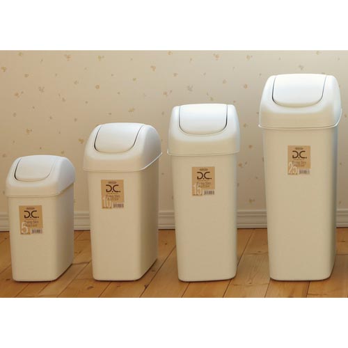 岩崎工業 ゴミ箱 スイング式 スイングスリム5 6.5L L-2000MW
