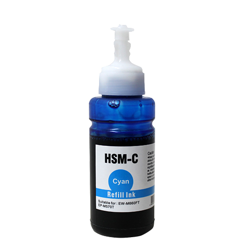 互換インクボトル エコパック HSM-C対応 HSMシリーズ シアン 70ml