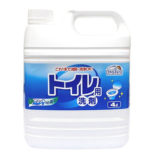 ミツエイ スマイルチョイス トイレ用洗剤 4L×3個