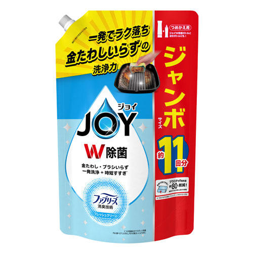 P＆G 除菌ジョイ コンパクト 消臭 フレッシュクリーンの香り 詰替用 ジャンボサイズ 1425ml×6個