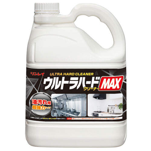 リンレイ キッチン用洗剤 ウルトラハードクリーナーMAX 油汚れ用強力タイプ 4L×3個