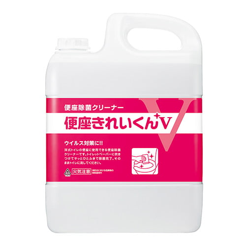 サラヤ 便座除菌クリーナー 便座きれいくんV 詰替 5L×3個