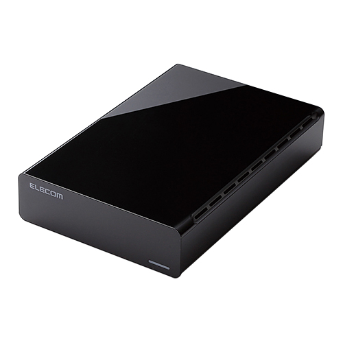 エレコム HDD USB3.0対応 外付けハードディスクドライブ 2TB ブラック ELD-CED020UBK
