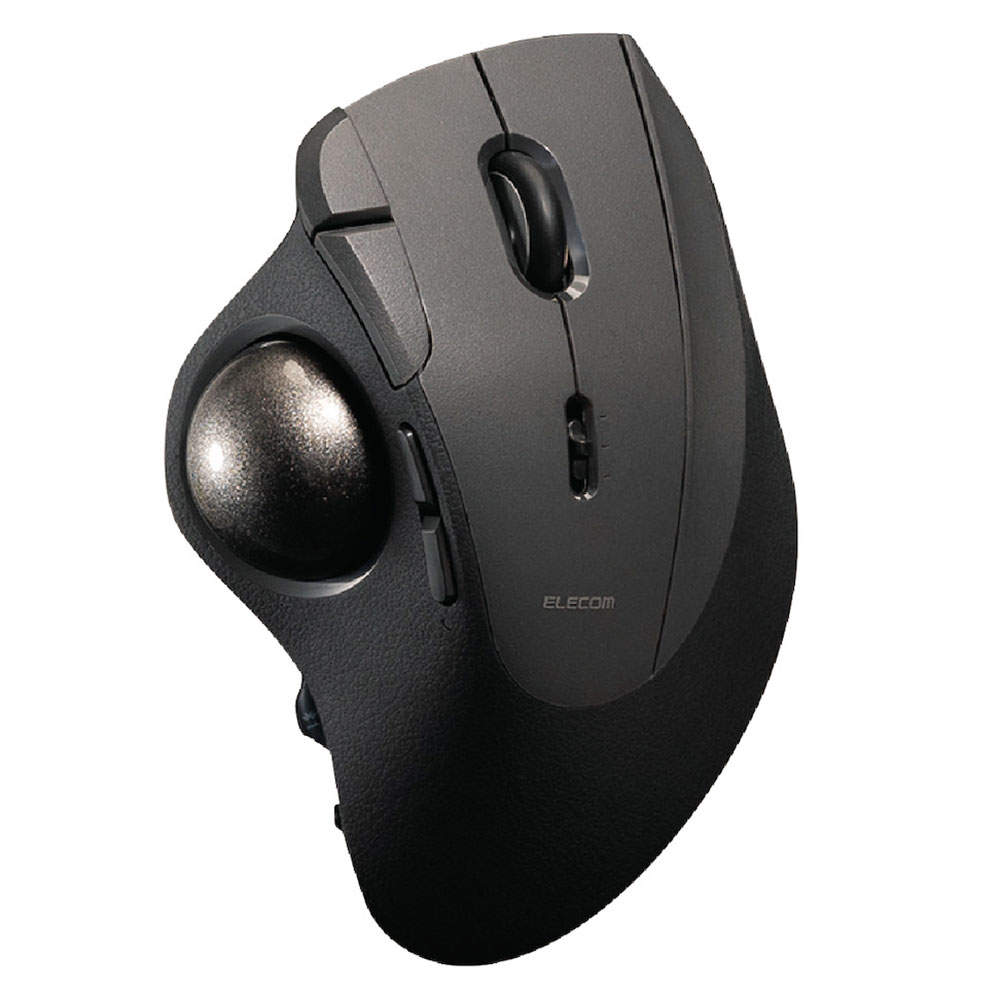 エレコム トラックボール IST PRO 親指操作タイプ ブラック M-IPT10MRSABK