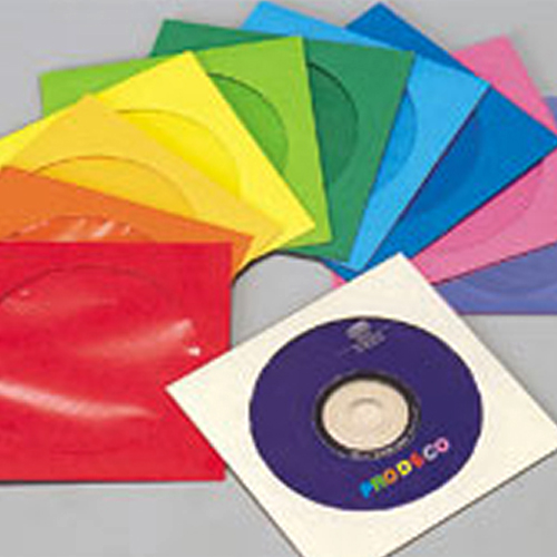 【売切れ御免】ELCOcolor CD封筒 25枚 ブライトイエロー 74641-72
