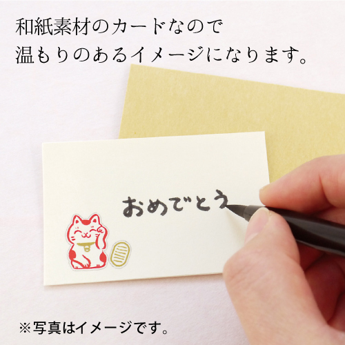 ふわり メッセージカード 寿司 FW42005