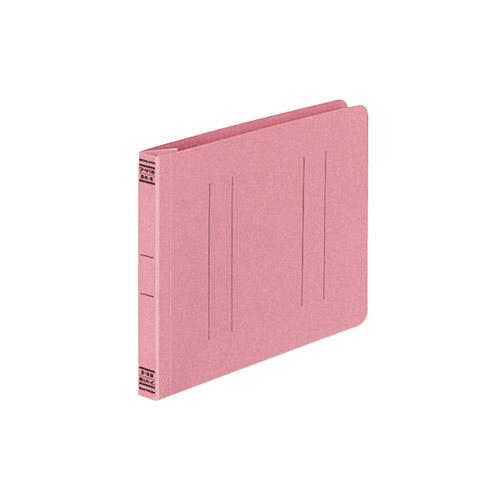 コクヨ フラットファイルV(樹脂製とじ具) B6横 15ミリとじ 10冊 ピンク フ-V18P