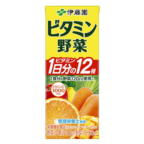 伊藤園 ビタミン野菜 200ml 48本