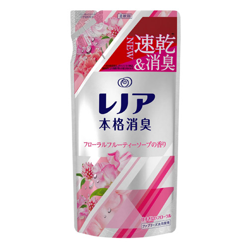 P G 柔軟剤 レノア 本格消臭 フローラルフルーティソープ 詰替 450ml 3個 日用品 生活雑貨 オフィス 現場用品の通販キラット Kilat