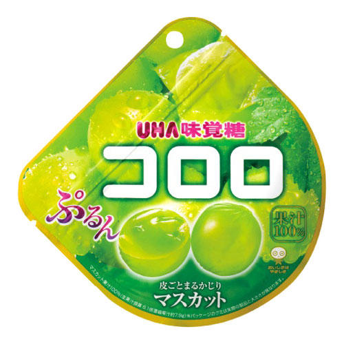 【賞味期限:24.08.31】UHA味覚糖 コロロ マスカット 48g×6個