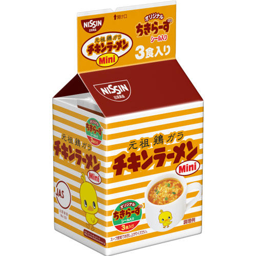 【賞味期限:24.12.22】日清食品 チキンラーメン MINI 60g×12個