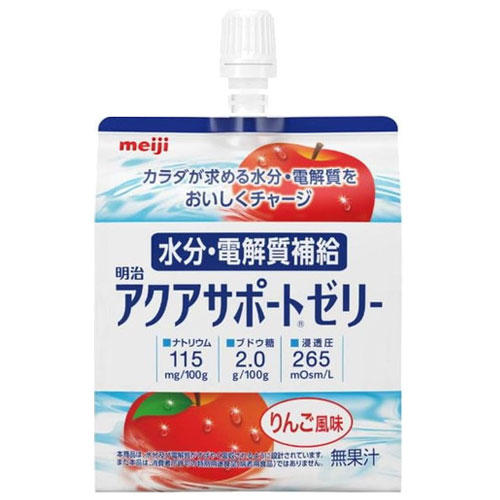 【賞味期限:24.12.01】明治 アクアサポートゼリー 200g×24個