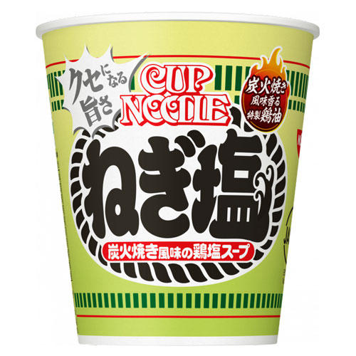 【賞味期限:25.01.18】日清食品 カップヌードル ねぎ塩 76g×20個