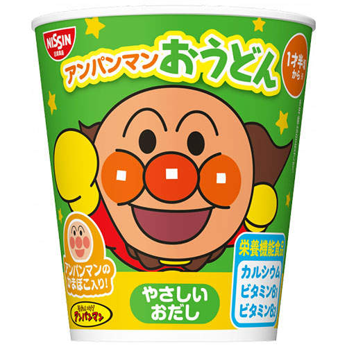 【賞味期限:25.07.16】日清食品 アンパンマンおうどん やさしいおだし 32g×15個