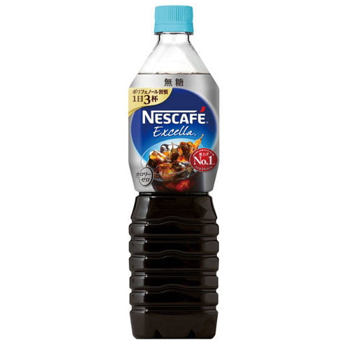 ネスカフェ エクセラ ボトルコーヒー 無糖 900ml×12本