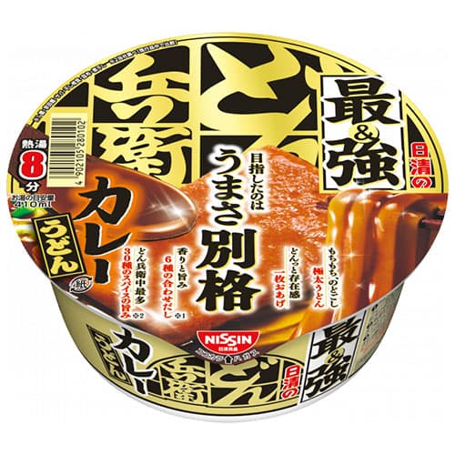 【賞味期限:25.10.21】日清食品 最強どん兵衛 カレーうどん 94g×12個
