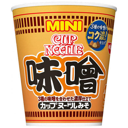 【賞味期限:25.11.28】日清食品 カップヌードル 味噌 ミニ 41g×15個