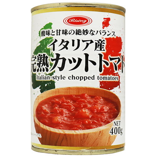 イタリア産 完熟カットトマト 400g 24缶