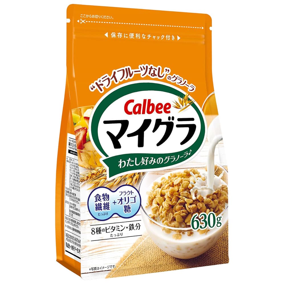 賞味期限:26.09.30 マイグラ カルビー 630g 6袋